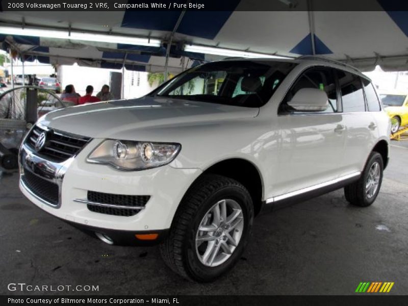 Campanella White / Pure Beige 2008 Volkswagen Touareg 2 VR6