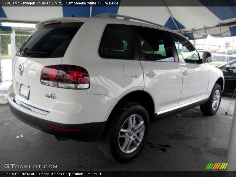 Campanella White / Pure Beige 2008 Volkswagen Touareg 2 VR6