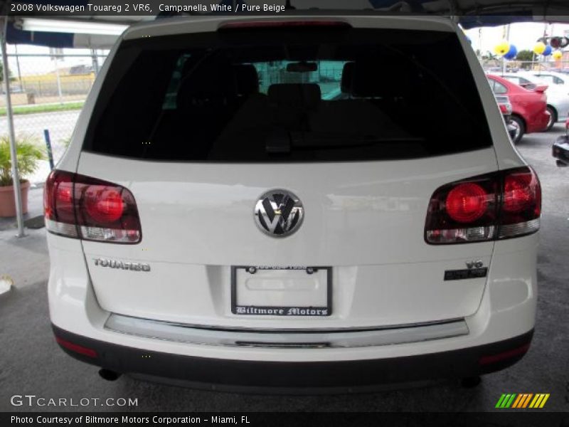 Campanella White / Pure Beige 2008 Volkswagen Touareg 2 VR6