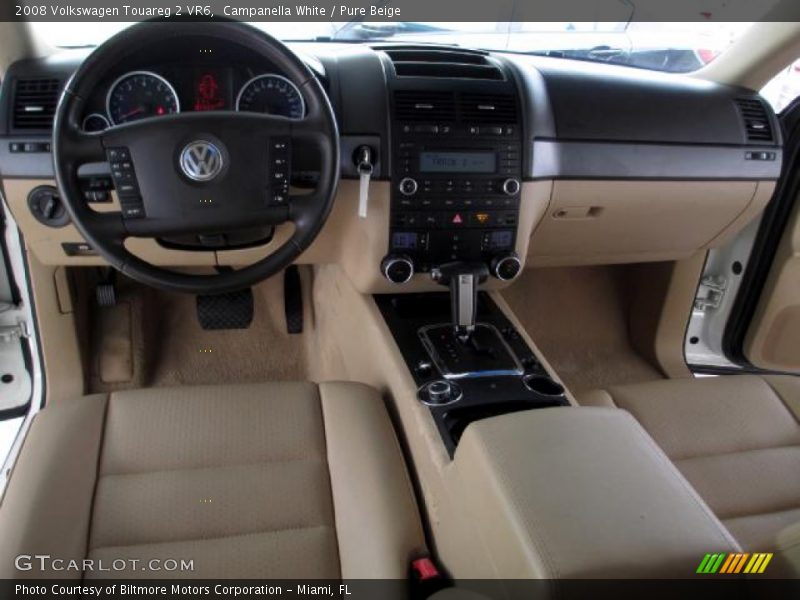 Campanella White / Pure Beige 2008 Volkswagen Touareg 2 VR6