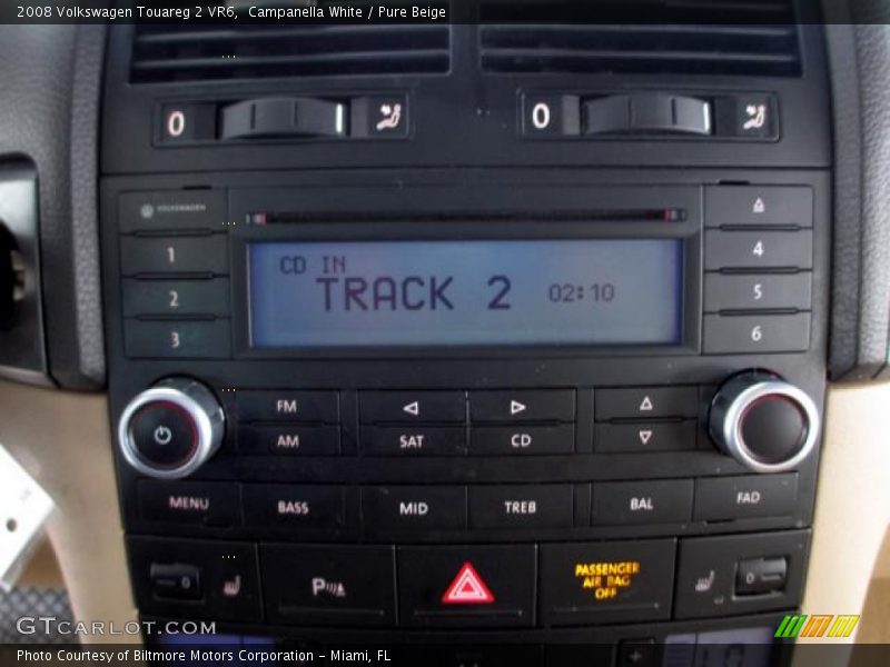 Campanella White / Pure Beige 2008 Volkswagen Touareg 2 VR6