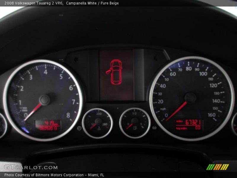 Campanella White / Pure Beige 2008 Volkswagen Touareg 2 VR6