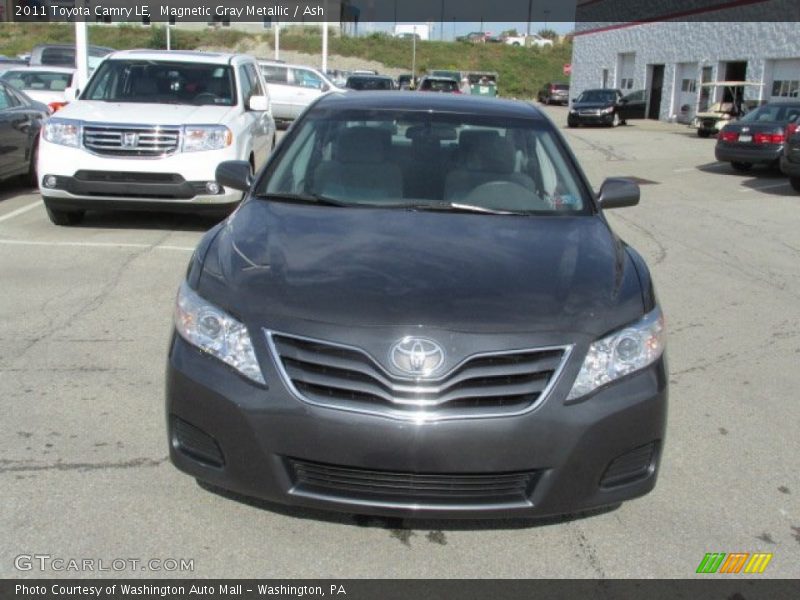 Magnetic Gray Metallic / Ash 2011 Toyota Camry LE