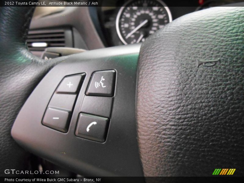 Attitude Black Metallic / Ash 2012 Toyota Camry LE