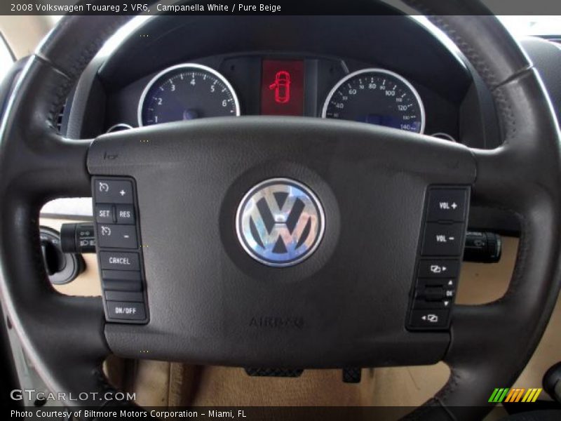 Campanella White / Pure Beige 2008 Volkswagen Touareg 2 VR6