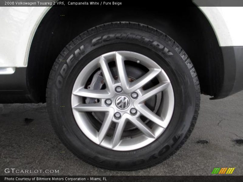 Campanella White / Pure Beige 2008 Volkswagen Touareg 2 VR6