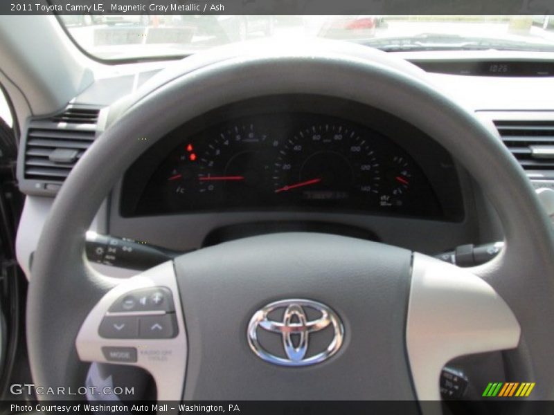 Magnetic Gray Metallic / Ash 2011 Toyota Camry LE