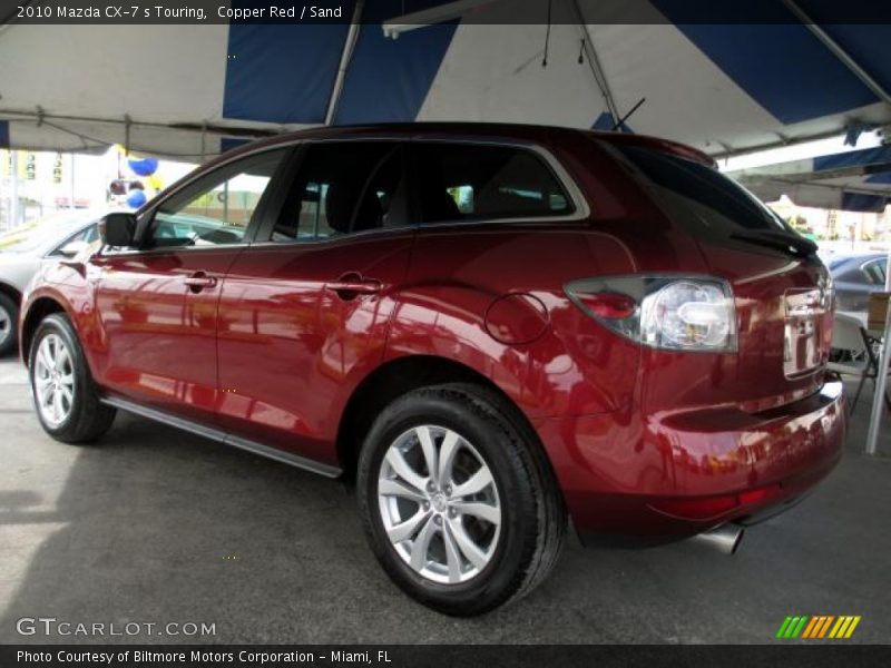 Copper Red / Sand 2010 Mazda CX-7 s Touring