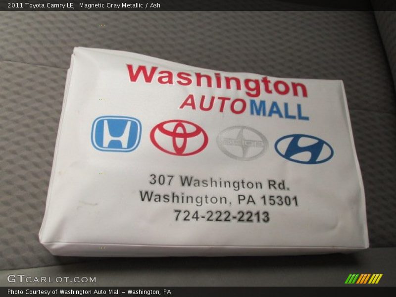 Magnetic Gray Metallic / Ash 2011 Toyota Camry LE