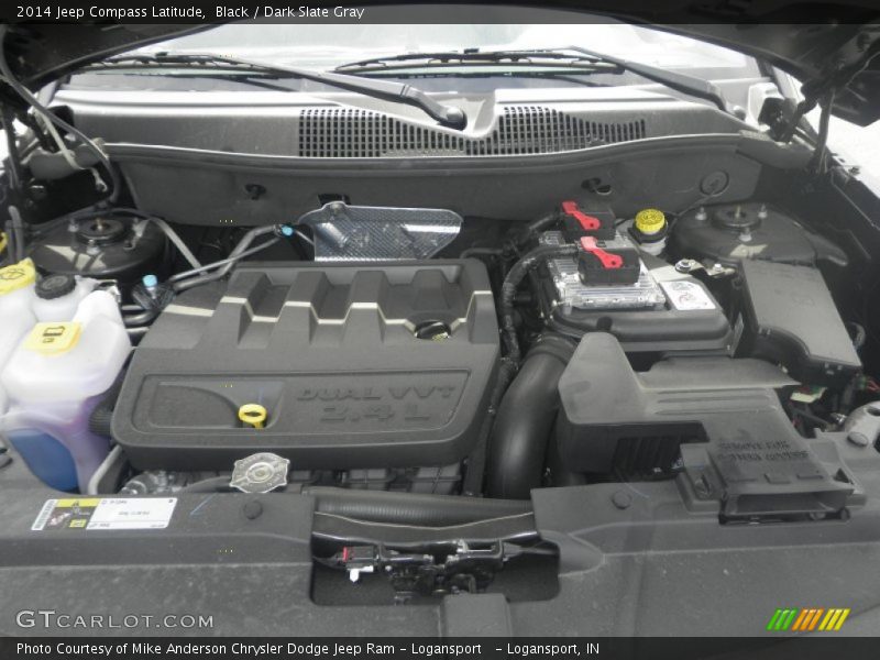 Black / Dark Slate Gray 2014 Jeep Compass Latitude