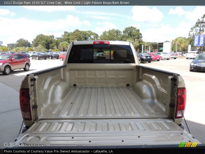 White Gold / Light Pebble Beige/Bark Brown 2011 Dodge Ram 1500 SLT Crew Cab