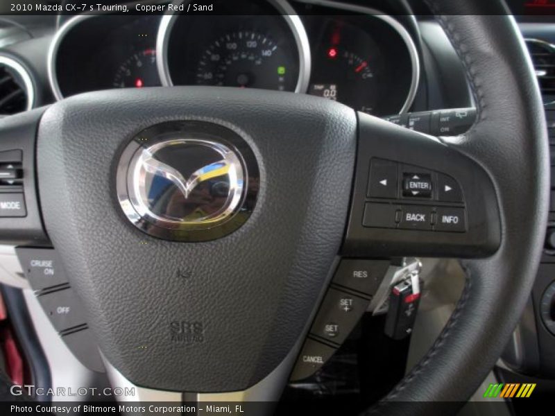 Copper Red / Sand 2010 Mazda CX-7 s Touring