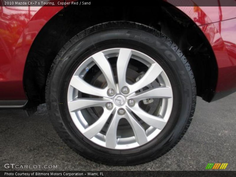 Copper Red / Sand 2010 Mazda CX-7 s Touring