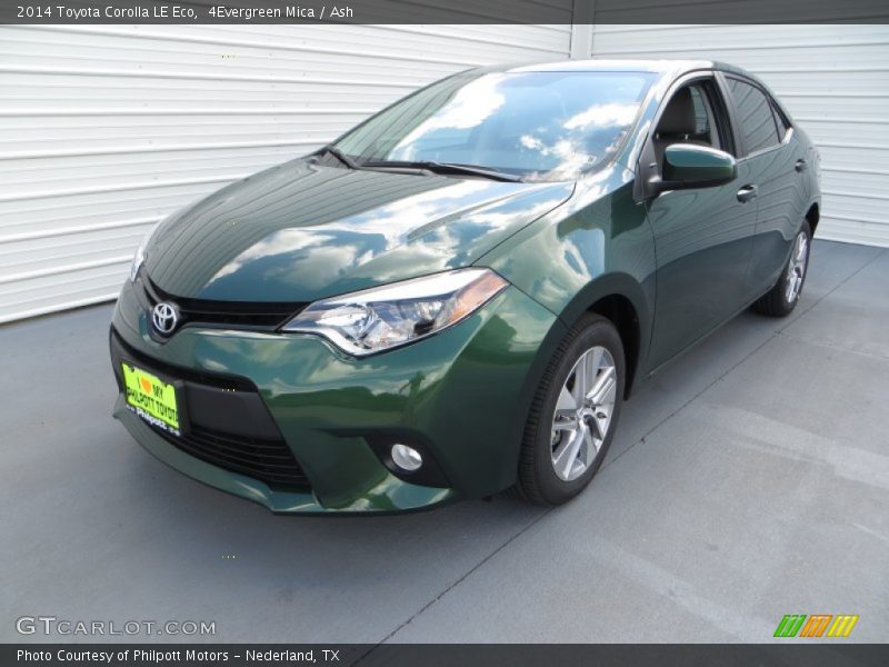 4Evergreen Mica / Ash 2014 Toyota Corolla LE Eco