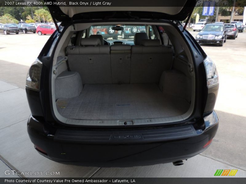 Black Onyx / Light Gray 2007 Lexus RX 400h AWD Hybrid