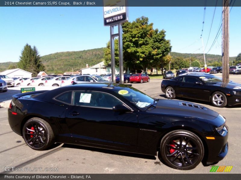Black / Black 2014 Chevrolet Camaro SS/RS Coupe
