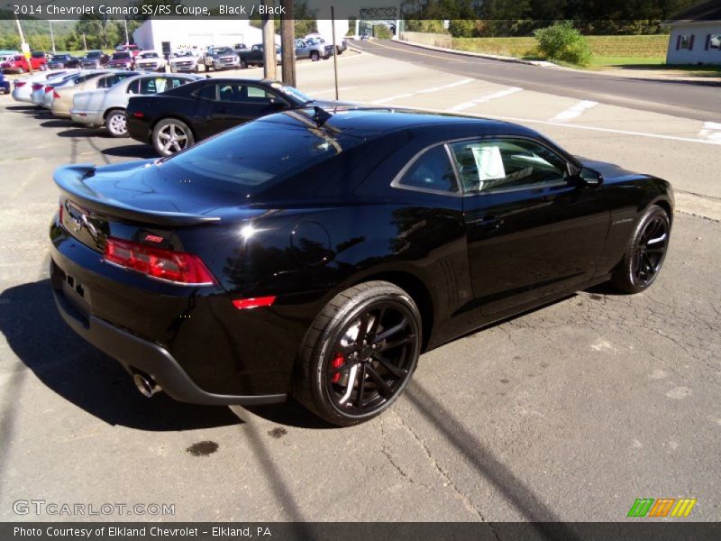 Black / Black 2014 Chevrolet Camaro SS/RS Coupe