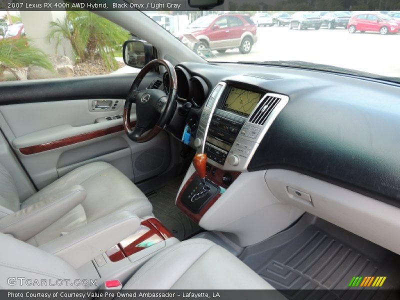 Black Onyx / Light Gray 2007 Lexus RX 400h AWD Hybrid