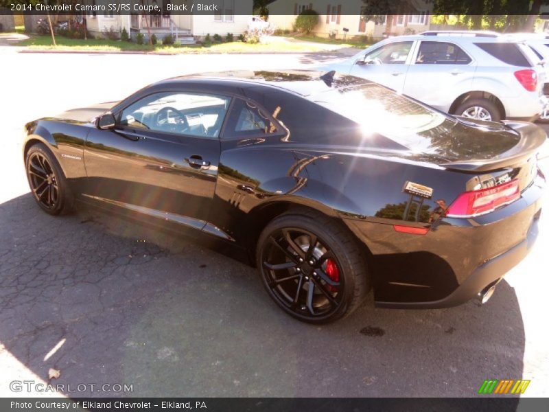 Black / Black 2014 Chevrolet Camaro SS/RS Coupe