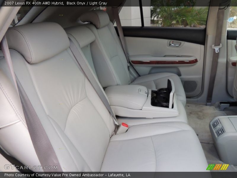 Black Onyx / Light Gray 2007 Lexus RX 400h AWD Hybrid