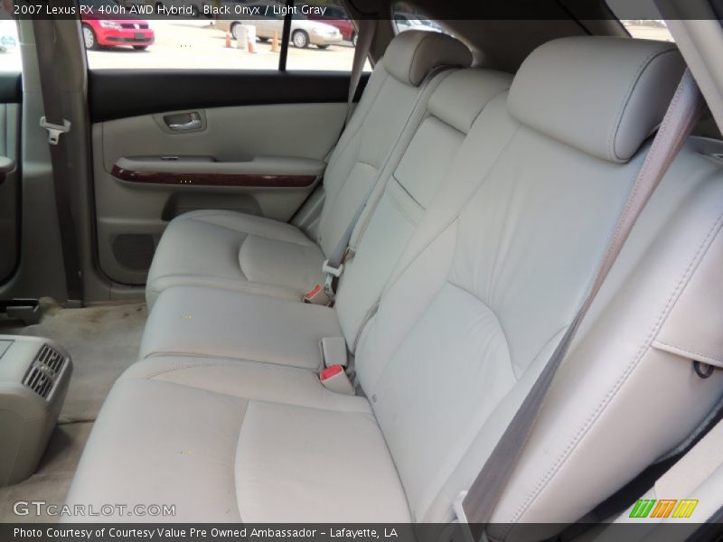 Black Onyx / Light Gray 2007 Lexus RX 400h AWD Hybrid