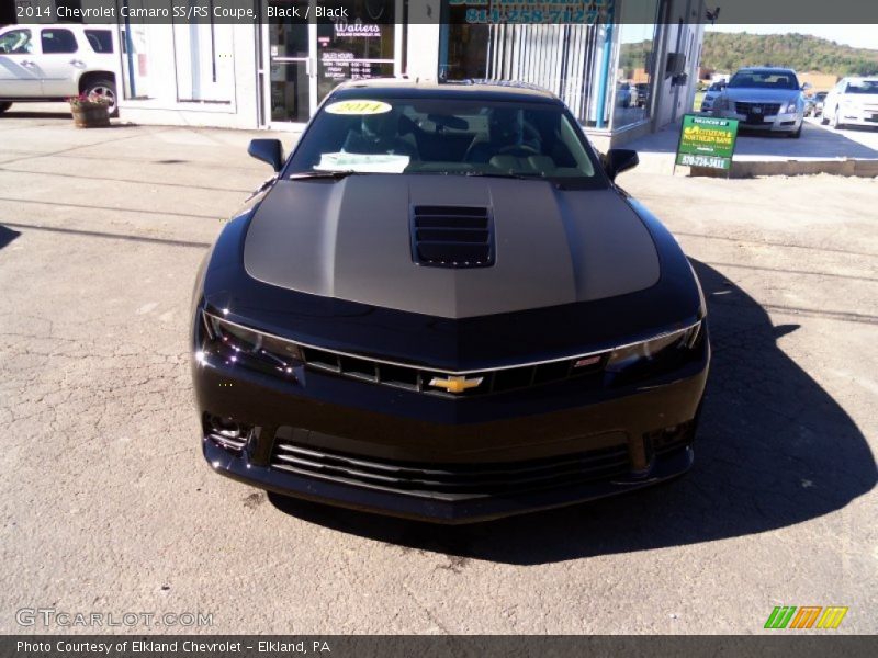 Black / Black 2014 Chevrolet Camaro SS/RS Coupe