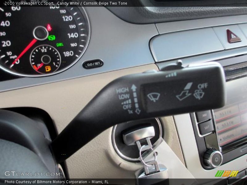 Candy White / Cornsilk Beige Two Tone 2010 Volkswagen CC Sport