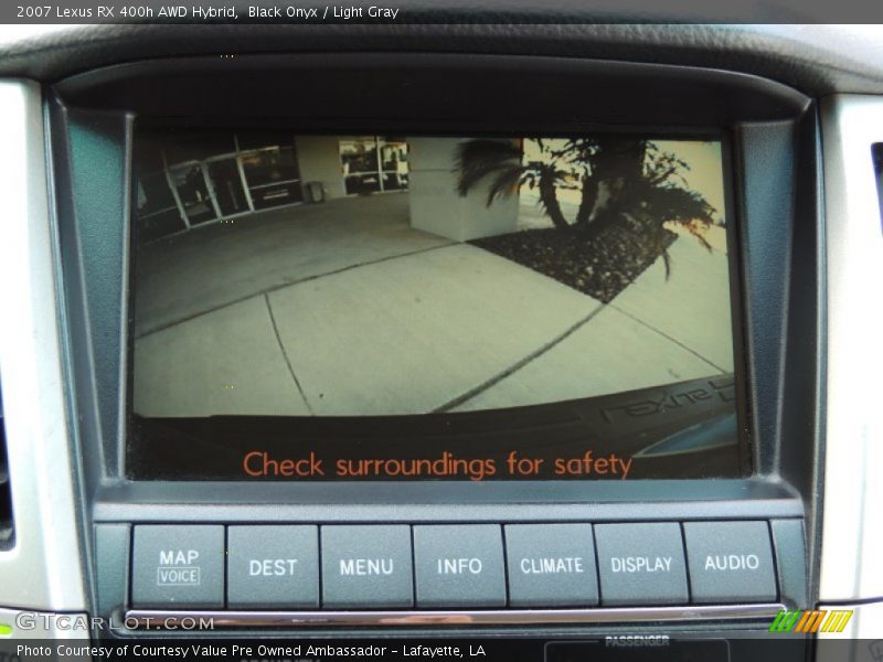 Black Onyx / Light Gray 2007 Lexus RX 400h AWD Hybrid