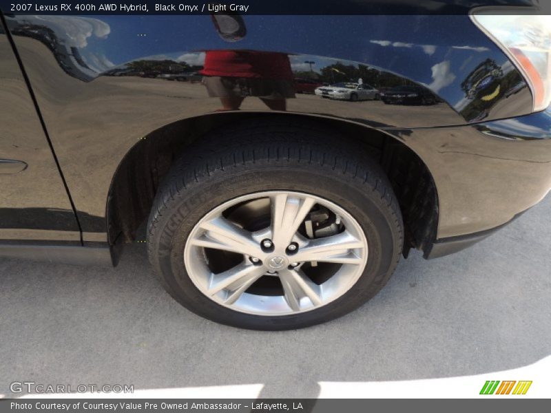 Black Onyx / Light Gray 2007 Lexus RX 400h AWD Hybrid