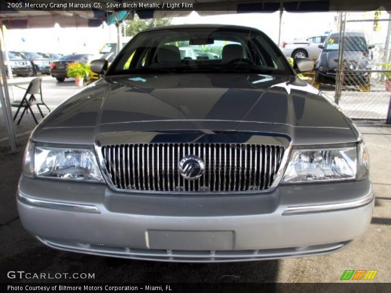 Silver Birch Metallic / Light Flint 2005 Mercury Grand Marquis GS