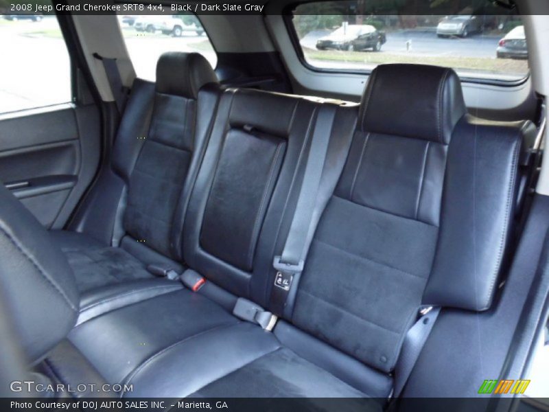 Rear Seat of 2008 Grand Cherokee SRT8 4x4