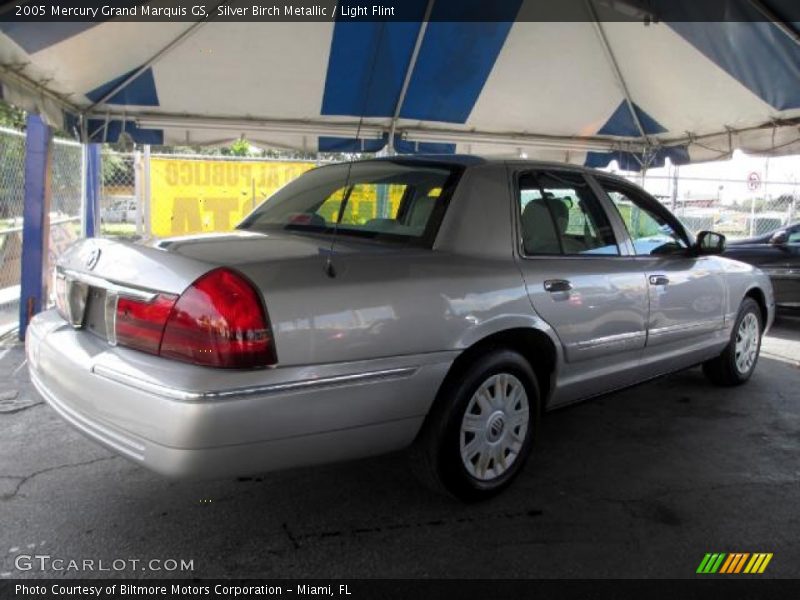 Silver Birch Metallic / Light Flint 2005 Mercury Grand Marquis GS