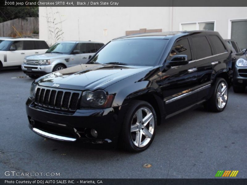 Front 3/4 View of 2008 Grand Cherokee SRT8 4x4
