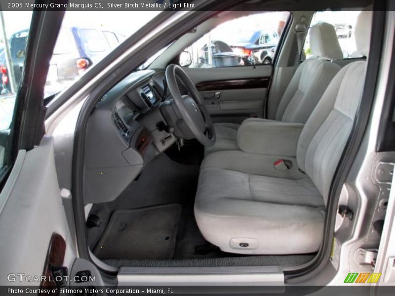 Silver Birch Metallic / Light Flint 2005 Mercury Grand Marquis GS