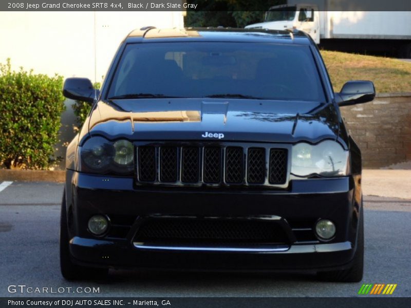 Black / Dark Slate Gray 2008 Jeep Grand Cherokee SRT8 4x4