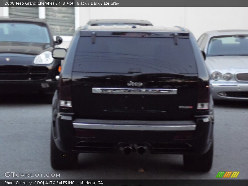 Black / Dark Slate Gray 2008 Jeep Grand Cherokee SRT8 4x4