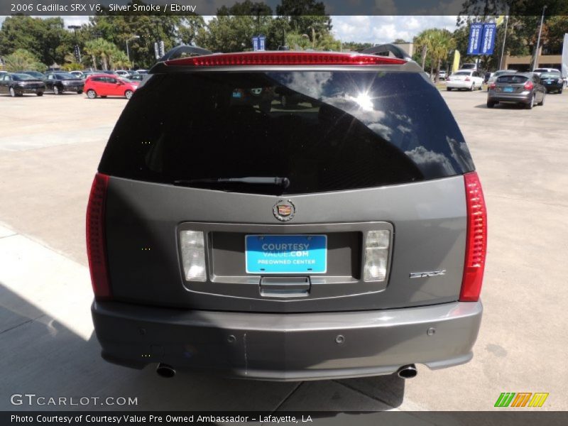 Silver Smoke / Ebony 2006 Cadillac SRX V6