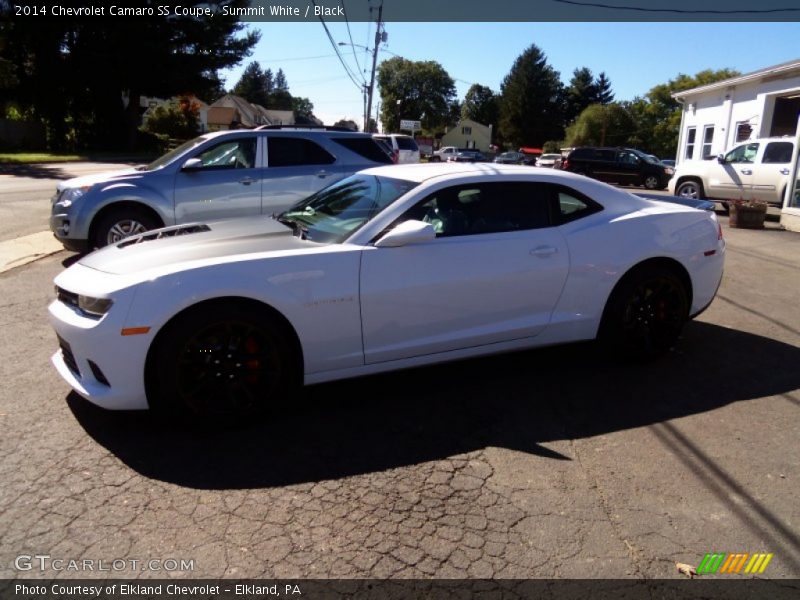 Summit White / Black 2014 Chevrolet Camaro SS Coupe