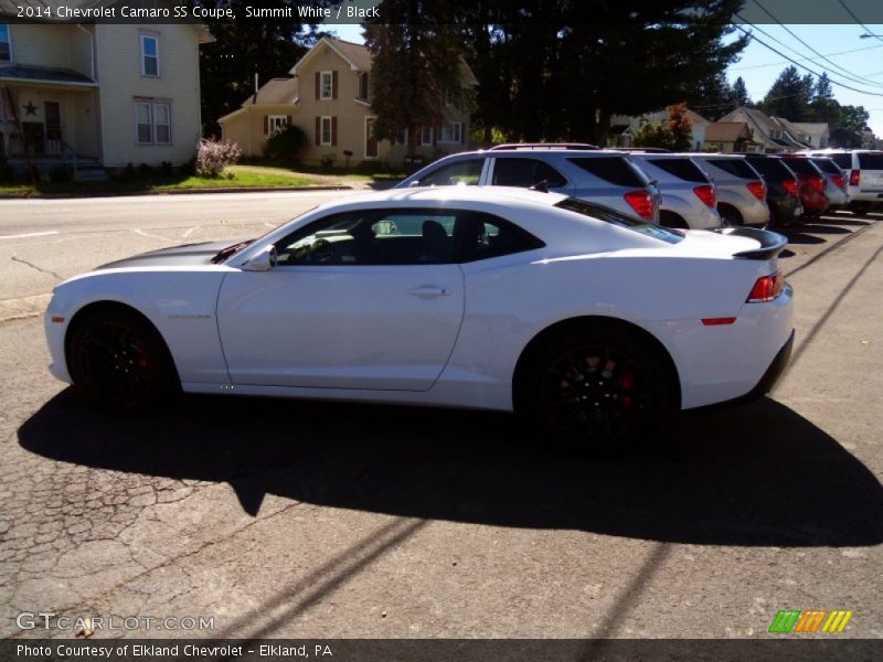 Summit White / Black 2014 Chevrolet Camaro SS Coupe
