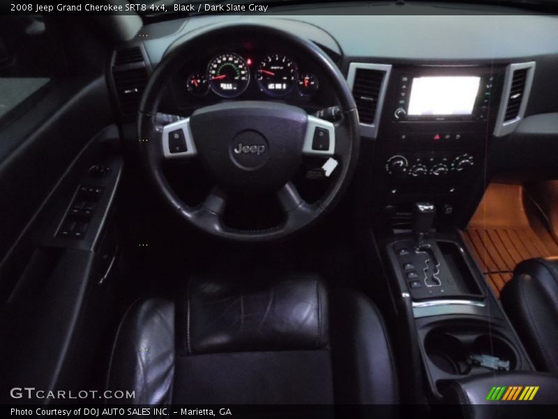 Black / Dark Slate Gray 2008 Jeep Grand Cherokee SRT8 4x4