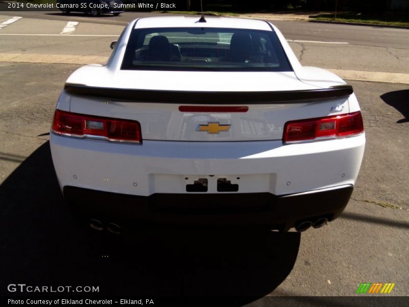 Summit White / Black 2014 Chevrolet Camaro SS Coupe