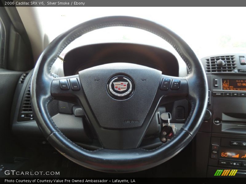 Silver Smoke / Ebony 2006 Cadillac SRX V6