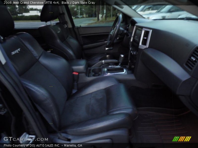 Black / Dark Slate Gray 2008 Jeep Grand Cherokee SRT8 4x4