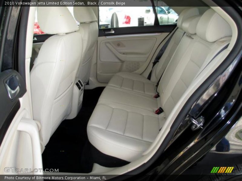 Black / Cornsilk Beige 2010 Volkswagen Jetta Limited Edition Sedan