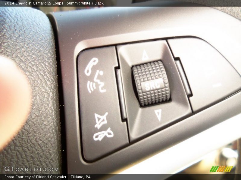 Controls of 2014 Camaro SS Coupe