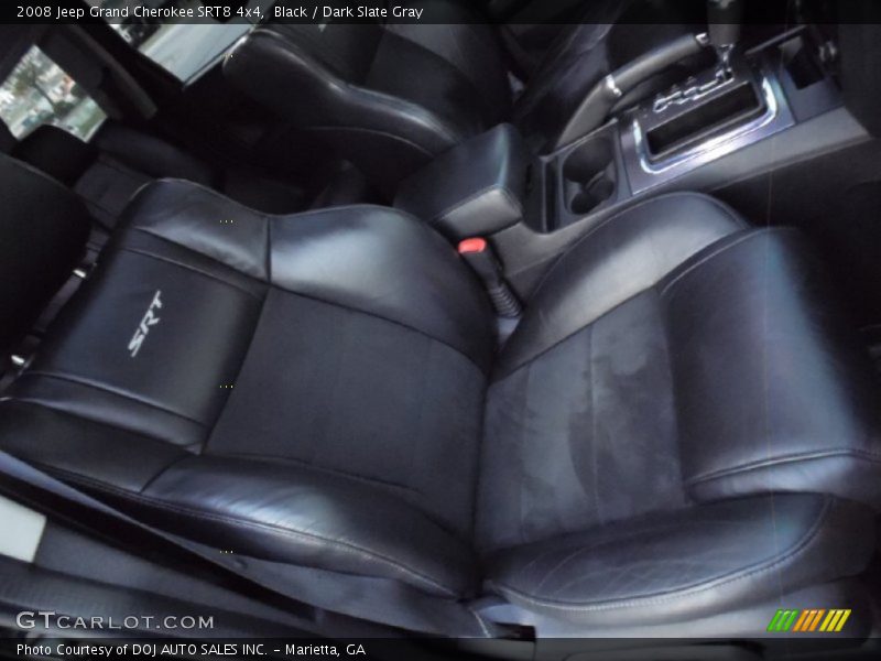 Front Seat of 2008 Grand Cherokee SRT8 4x4