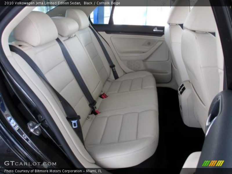 Black / Cornsilk Beige 2010 Volkswagen Jetta Limited Edition Sedan