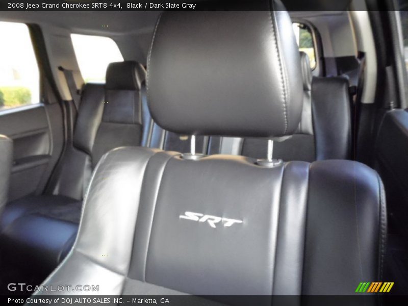 Black / Dark Slate Gray 2008 Jeep Grand Cherokee SRT8 4x4