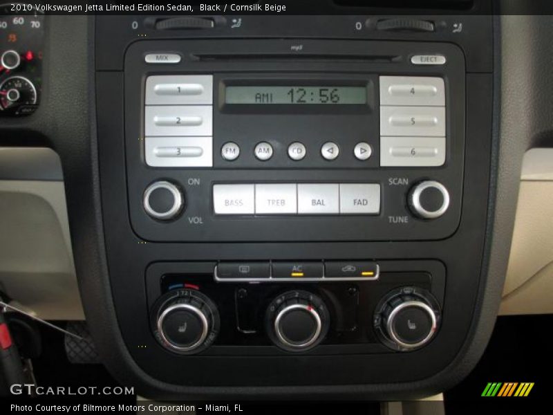 Black / Cornsilk Beige 2010 Volkswagen Jetta Limited Edition Sedan