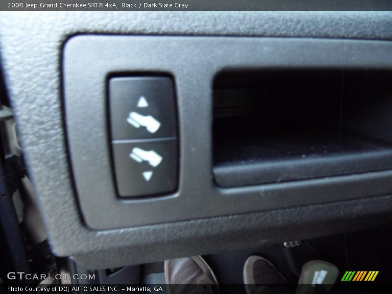 Black / Dark Slate Gray 2008 Jeep Grand Cherokee SRT8 4x4